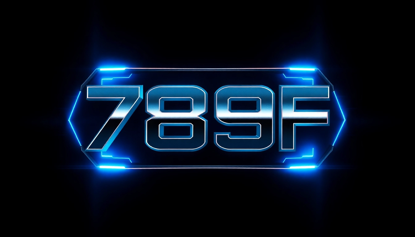 789F logo with futuristic design and digital effects, representing reliable online gaming platform accessibility and innovation for users.