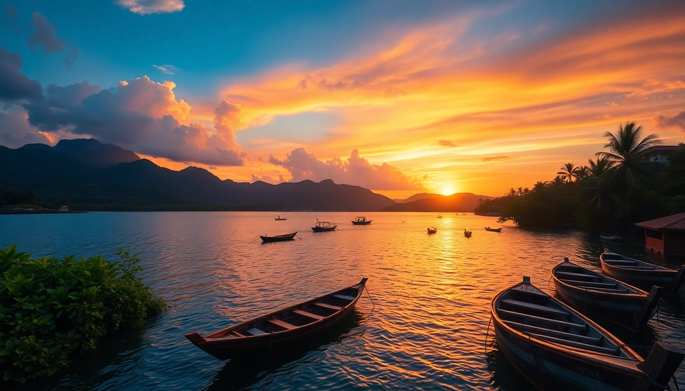 Beautiful Lombok landscape showcasing the best tropical scenery with lush mountains and clear waters, ideal for travel inspiration.