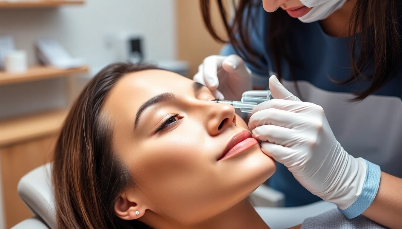 Botox Behandlung beim Facharzt: Professionelle Injektion für glatte Haut, Vertrauen durch Kompetenz