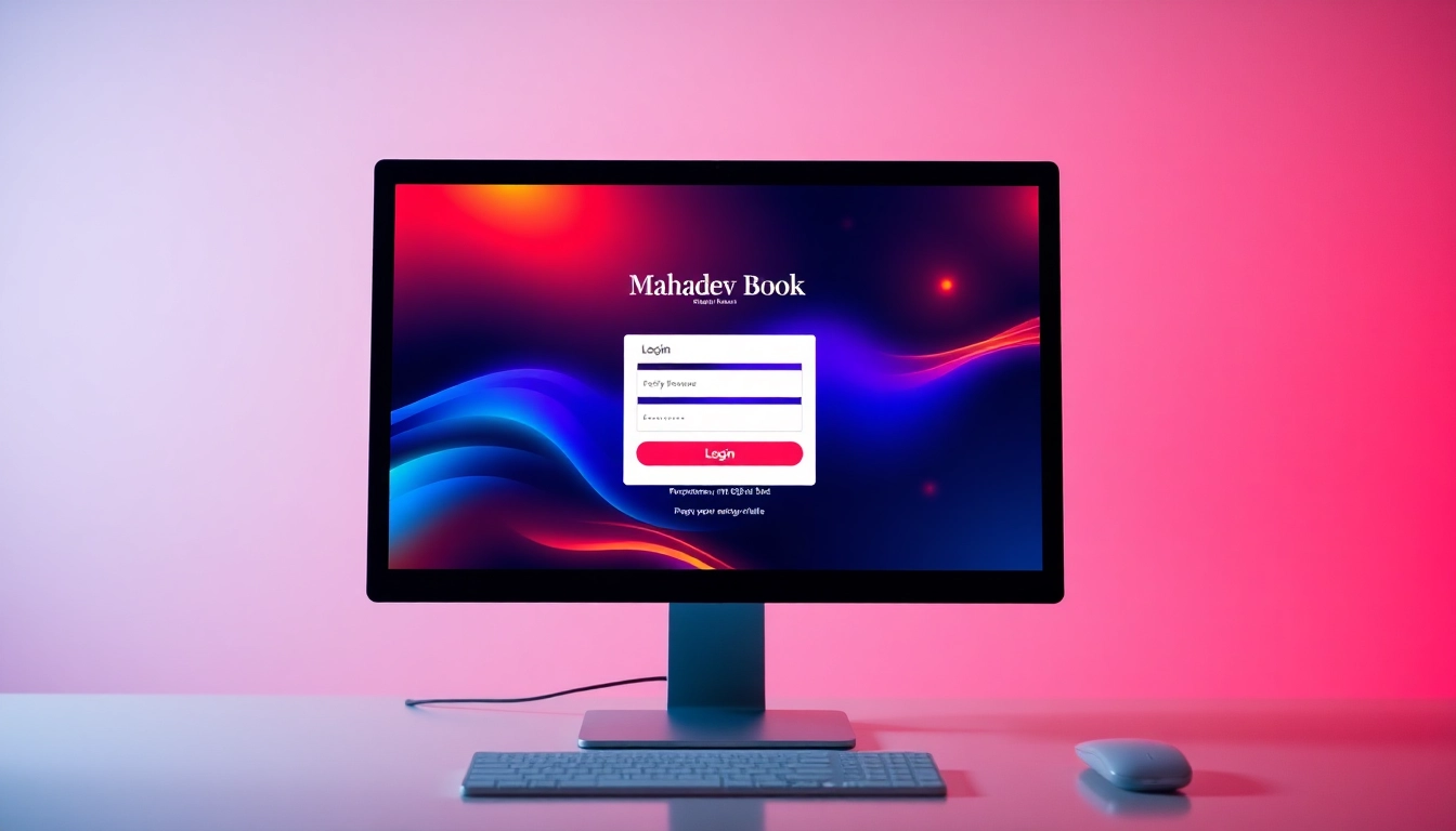 Step-by-step Mahadev book login guide on a secure website, illustrating user-friendly access and digital security, perfect for new users seeking seamless registration.