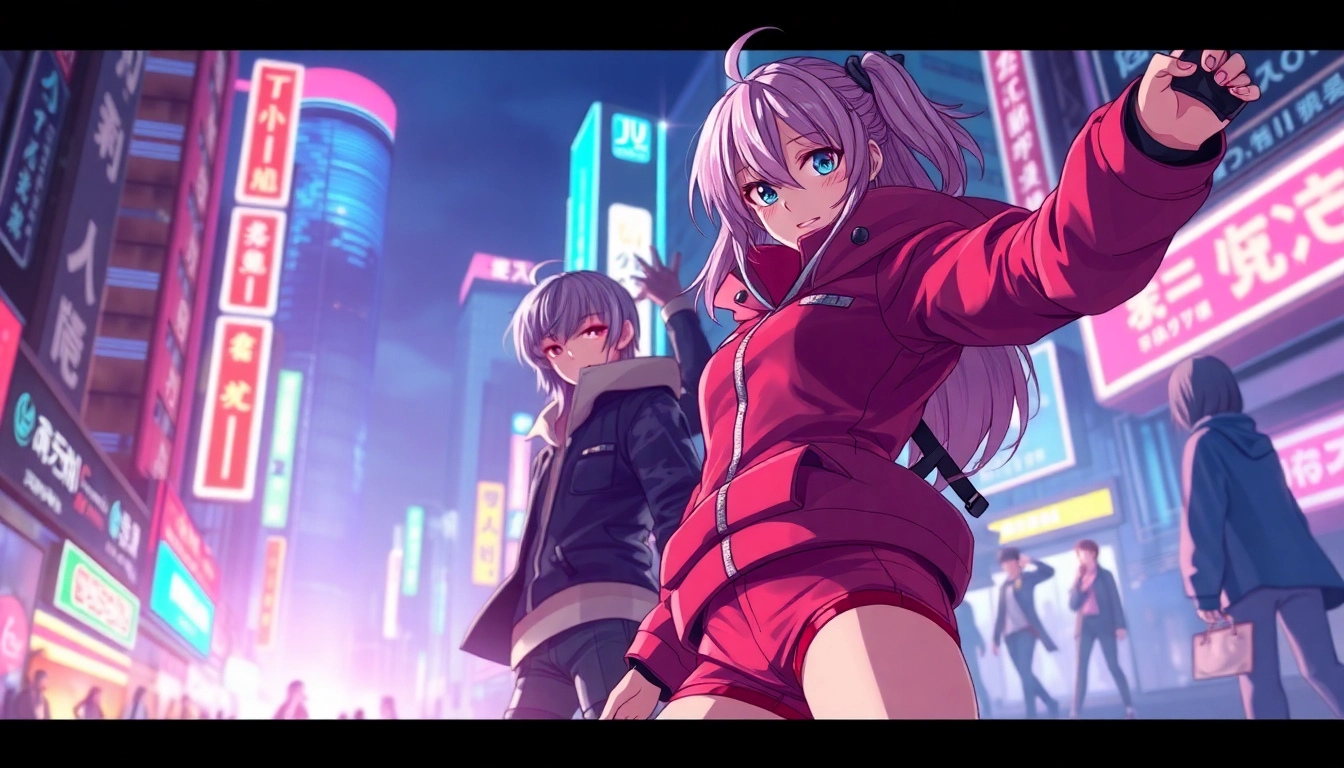 AI hentai generator showcasing detailed anime characters engaged in a fantasy scene with vibrant colors and realistic textures.