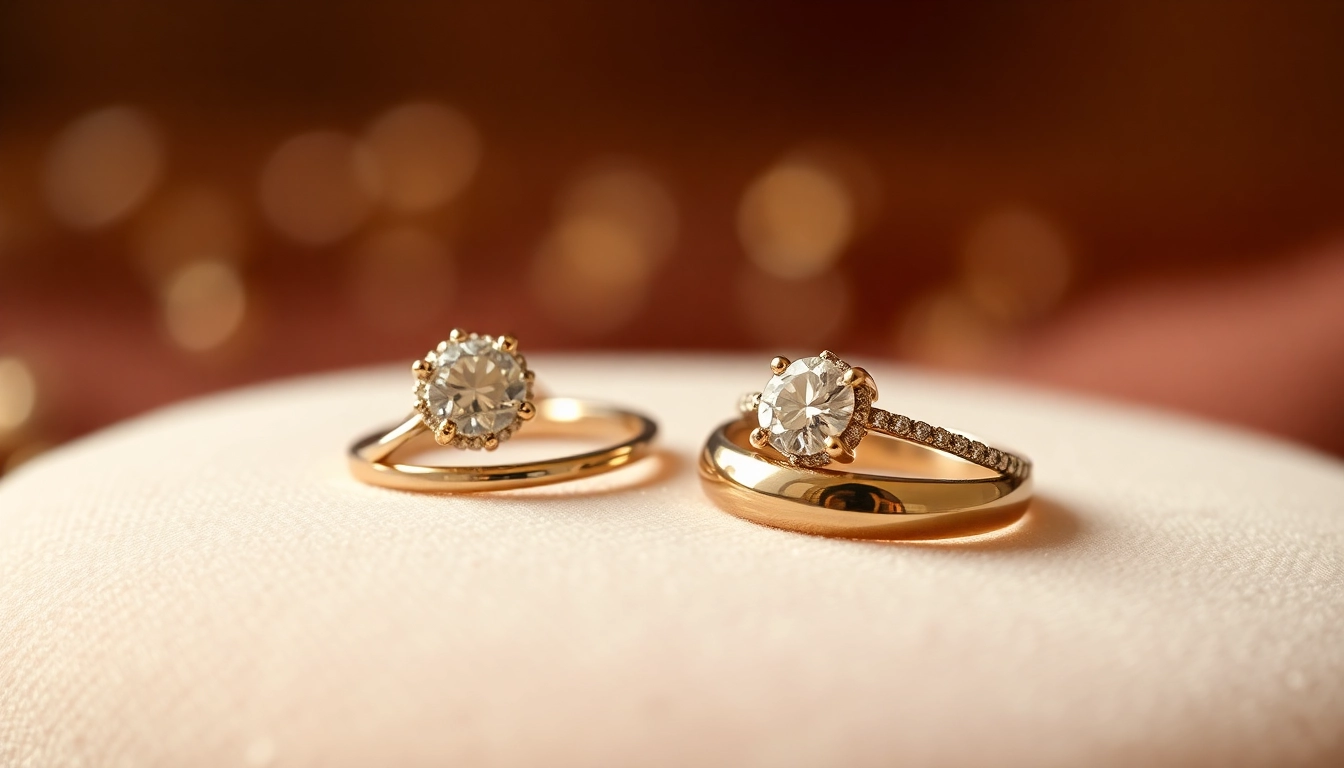 Showcase of sparkling engagement rings highlighting quality and craftsmanship for special moments