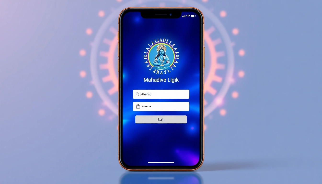 Seamless Mahadev book login process illustrated on a smartphone, emphasizing quick access to