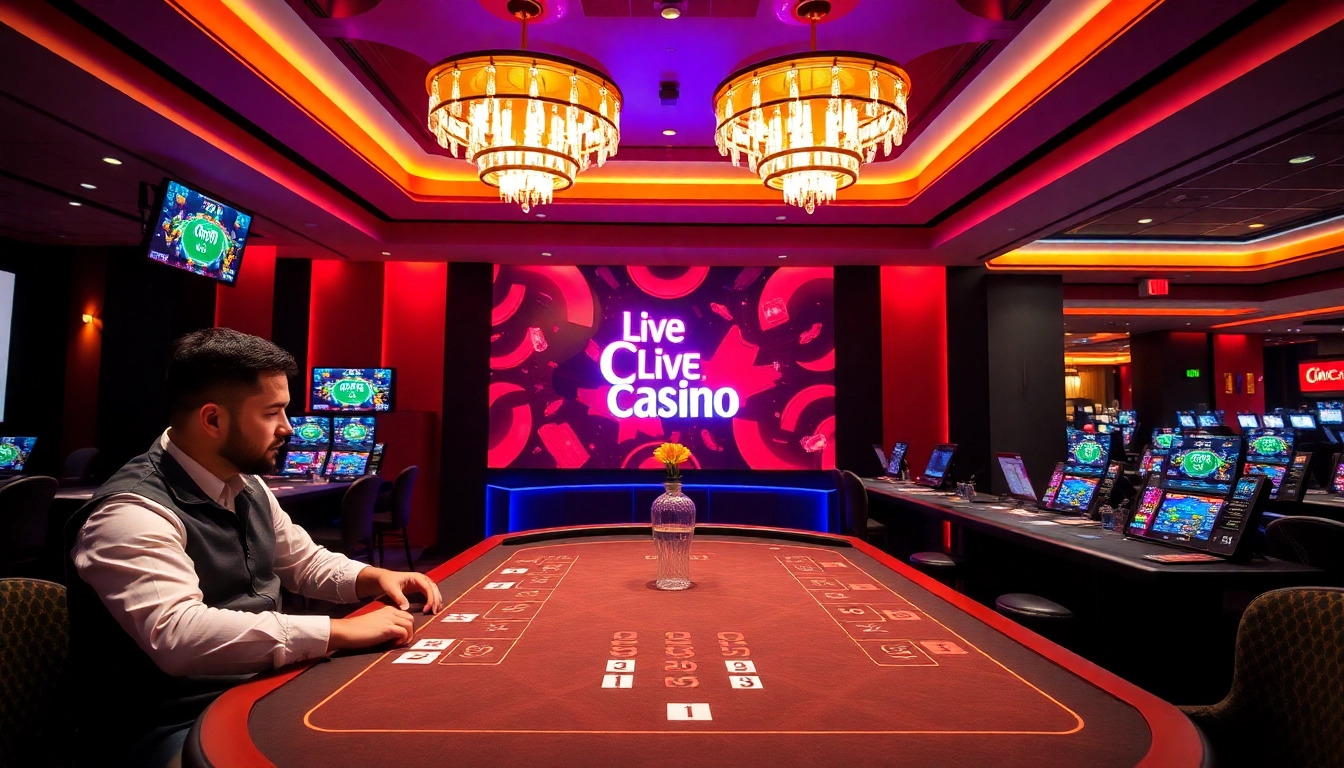 Professional live casino siteleri scene showcasing trusted and modern canl casino siteleri with